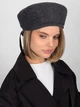 Шапка женская VILSS Strass Dolcezza Arco VL-2242-77-ds27-L 58-59 Серая (ROZ6501064531) - изображение 1