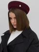 Берет женский VILSS Metal Cashmere Beretto VL-2207-91-mv2-S 56-57 Марсала (ROZ6501064557) - изображение 2