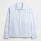 Сорочка бавовняна чоловіча GAP 190379776 2XL Білий/Блакитний (1163115116) - зображення 4