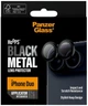 Szkło hartowane na aparat Apple iPhone Duo PanzerGlass Hoops Lens Protector Black (PG70130) - obraz 6