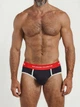 Труси сліпи Garcon Francais Slip19 TRI комфортна хлопкова білизна 3XL Синій (ZIK0000031828) - изображение 1