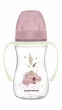 Пляшка антиколікова з широким отвором 240 мл Easystart Sleepy Koala Canpol babies - рожева - зображення 1