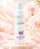 Триколірна база під макіяж з SPF 50+ Sadoer Tri Color Whitening Isolation Serum Cream SPF 50+ PA+++ - зображення 2