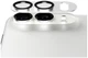 Szkło hartowane na aparat Apple iPhone Duo PanzerGlass Fender Camera Protector White (PG29718) - obraz 4