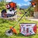 Бензокоса Yamamoto SRM-520 PRO мощностью 6.7 л.с. с профессиональной комплектацией - изображение 5
