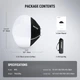 Сферический софтбокс Neewer NS7L Lantern Softbox с креплением miniBowens 30см для видеосвета Neewer HS60B - изображение 8