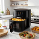 Frytkownica beztłuszczowa Tesla AirCook Q45 Pro (AIRCKQ45PROBLK) - obraz 7