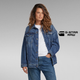 Жіноча оверсайз джинсова куртка Oversized Denim Jacket G-Star Raw, розмір XS (d23136-c052-a951) - изображение 1