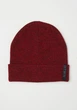 Шапка для хлопчика H&M 53-56см 0632618 (8-14років) Червона - зображення 1