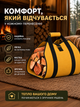 Сумка для перенесення дров з Oxford 600D, місткість 15–20 поліна, 80×45 см, колір світло коричневий - зображення 7