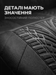 Авточехлы универсальные черные на сиденья автомобиля, полный комплект чехлов из полиэстера для передних и задних сидений - изображение 3