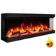 Трехсторонний электрокамин ArtiFlame AF60TS с обогревом и звуковым эффектом - изображение 2