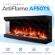Трехсторонний электрокамин ArtiFlame AF50TS с обогревом и звуковым эффектом - изображение 13