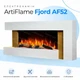 Настенный электрокамин ArtiFlame Fjord AF52 с обогревом и звуковым эффектом - изображение 11