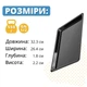 Блюдо кухонное поликарбонат 1/2 для выкладки сервировочный инвентарь черное - изображение 3
