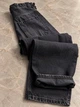 Джинси жіночі It’s Basic 2961-2W6-1 Wide Leg baggy jeans з регулюванням пояса 40 чорні - зображення 7