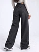 Джинсы женские It’s Basic 2499-2W6-1 Wide Leg с вытачками на бедрах 42 черные - изображение 3