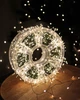 Гирлянда Мишура 100 м 3000 LED от розетки хвойная лапа на елку теплый цвет зеленый провод - изображение 2