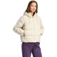 Пуховик прошитий Essentials Climawarm 3-Stripes Puffer Down Hooded Jacket Adidas JM4107 L Бежевий (4068811737061) - изображение 3