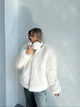 Вкорочена еко-шубка "Ліна" Anastasia Herman 46 Білий (MS-2765656779) - зображення 5