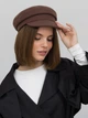 Кепи женское VILSS Pellicci Cashmere VL-2208-069-M 57-58 Какао (ROZ6501064605) - изображение 2