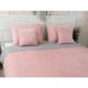 Двустороннее покрывало Руно Velour Pink and Grey ромб 180х220 см розово-серое - изображение 4
