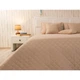 Двустороннее декоративное покрывало Руно Velour Beige ромб 180х220 см бежевое - изображение 7