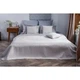 Двустороннее декоративное покрывало Руно Velour Ice зигзаг 150х220 см - изображение 1
