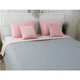 Двустороннее покрывало Руно Velour Pink and Grey ромб 180х220 см розово-серое - изображение 8