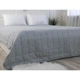 Двустороннее декоративное покрывало Руно Soft Line 220х240 см серое - изображение 5