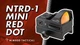Коліматорний приціл Nimrod NTRD-1 Micro Red Dot Sight, Black - зображення 8