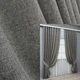 Комплект готових штор VR-Textil Льон Мішковина № 108ш Сірий 150х270см 2 шт (30-023) - зображення 1