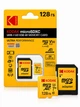 Карта памяти 128 ГБ Micro SD Card Kodak с адаптером СД карточка памяти для телефона для фотоаппарата для камеры флешка microsd - изображение 1