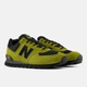 Мужские салатовые замшевые кроссовки New Balance 574 40 (7) 25 см (M57430G) - изображение 2