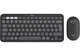 Комплект (компактна ножична клавіатура, оптична миша) Logitech Pebble 2 Combo Graphite US QWERTY (бездротовий, Bluetooth, USB-приймач) (920-012239) - Б/В - зображення 1