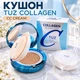 Тональний крем-кушон TUZ Collagen CC Cream 12 мл в комплекті з додатковим спонжем і змінним блоком 12 мл Тон Натуральний - зображення 1