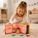 Сенсорная книжка из фетра 3D Домик с подвижными элементами (5903039775732) - изображение 2