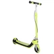 Самокат для детей двухколесный Trike Fix LED складной двойные тормоза Neon Green (5903039772083) - изображение 3