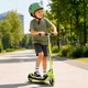 Самокат для детей двухколесный Trike Fix LED складной двойные тормоза Neon Green (5903039772083) - изображение 12