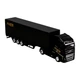 Автомодель Bburago грузовик Volvo FH16 Globetrotter 750 XXL масштаб 1:43 чёрно-синяя - изображение 5
