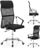 Fotel biurowy Springos HF0072 czarny (5908455315487) - obraz 2