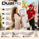 Матрас ортопедический Dual Pro 70x190 двойной жаккард - изображение 2