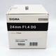 Об'єктив Sigma 24mm f/1.4 DG HSM Art для Canon EF — світлосильний ширококутний об'єктив для професійної фото- та відеозйомки - зображення 3