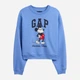 Спортивный костюм женский на флисе GAP 52713832 L Голубой (1163025420) - изображение 9