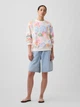 Свитшот на флисе женский GAP 865649684 M Молочный (1162975953) - изображение 3