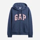 Толстовка на молнии с капюшоном на флисе женская GAP 100319579 S Синяя (1162936524) - изображение 5