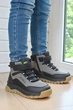 Зимние ботинки на овчине дутики липучках для мальчика Clibee 758-2 grey 30(стелька 19,5см) - изображение 2
