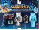 Zestaw figurek Mattel Minecraft „Boss Rozbójników i Szkielet” 8 cm (GTT53/JML84) (0194735380305) - obraz 1