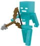 Zestaw figurek Mattel Minecraft „Boss Rozbójników i Szkielet” 8 cm (GTT53/JML84) (0194735380305) - obraz 4