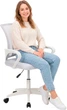 Fotel biurowy Springos HF0073 szaro-biały (5908455316569) - obraz 16